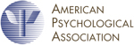 American Psychological Association logo from conference photography event photographed by Drew Bird.